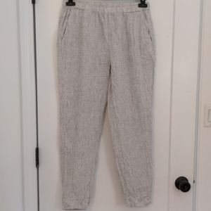 Eileen Fisher Slub Check pant